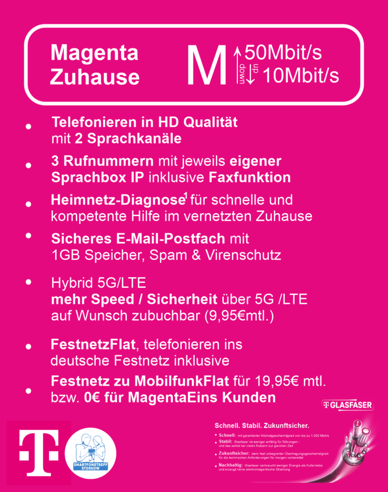 Telekom Magenta Zuhause M 50Mbit/s